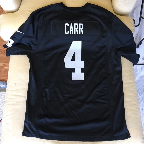 NFL Raiders Derek Carr Jersey - Picture 1 of 3